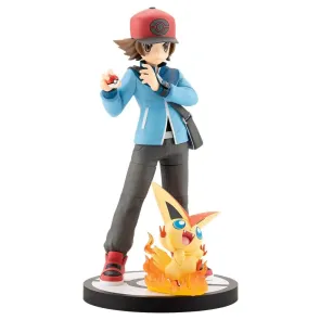 Pokémon ARTFX J PVC Figur 1/8 Hilbert with Victini 20 cm