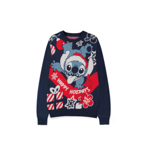 Lilo & Stitch Pullover Stitch Santa (Christmas Jumper) Größe S