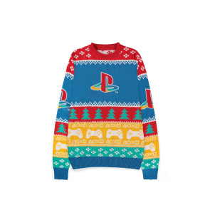 PlayStation Pullover Logo (Christmas Jumper) Größe S