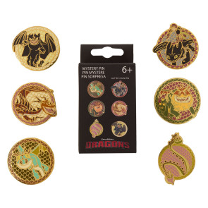 Dreamworks by Loungefly Ansteck-Pins Blind Box How to Train your Dragon Sortiment (12)
