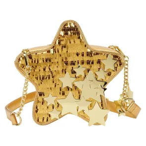 Loungefly Umhängetasche Gold Stars