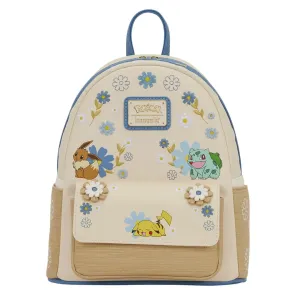 Pokémon by Loungefly Mini Rucksack Floral 
