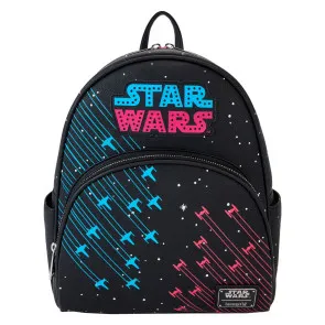 Star Wars by Loungefly Rucksack Mini Neon 70s