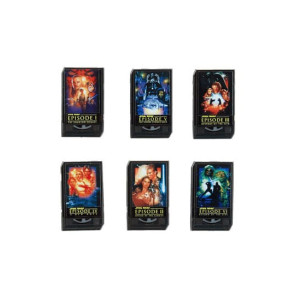 Star Wars by Loungefly Ansteck-Pins Blind Box VHS Cassettes Sortiment (12)