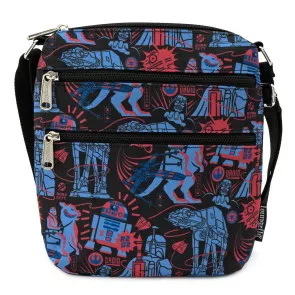 Star Wars by Loungefly Reisepasstasche Empire Strikes Back 40th Anniversary AOP