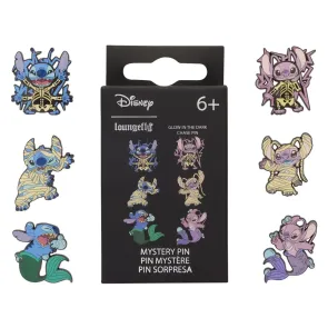 Lilo & Stitch by Loungefly Ansteck-Pins Stitch & Angel Halloween Costumes Blind Display (12)