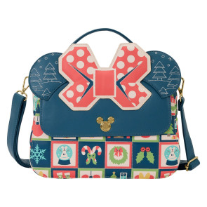 Disney by Loungefly Umhängetasche Mickey and Minnie Holiday