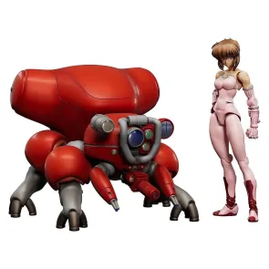 Ghost in the Shell PLAMAX minimum factory Plastic Model Kit Motoko Kusanagi mit Fuchikoma 8 cm