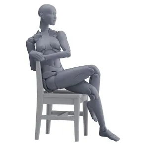 Actionfigur Nishimura Style Drawing Doll Olive Gray 21 cm        