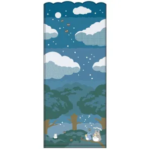 Mein Nachbar Totoro Handtuch Under the moon 34 x 80 cm