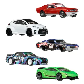 Hot Wheels Premium Die-Cast Fahrzeuge 1/64 Boulevard 978G Sortiment (10)