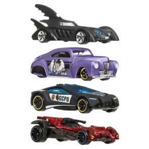 Batman Hot Wheels Silver Series Die-Cast Fahrzeuge 1/64 979R Sortiment (24)