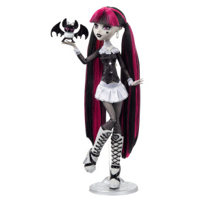 Monster High "Reel Drama" Sammlerpuppe - Draculaura in Schwarz-Weiß