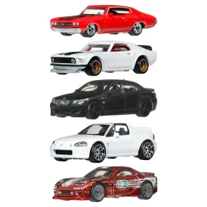 Fast & Furious Hot Wheels Premium Die-Cast Fahrzeuge 1/64 979P Sortiment (10)