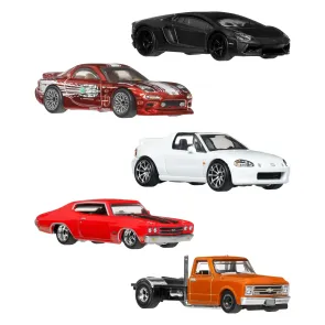 Fast & Furious Hot Wheels Premium Die-Cast Fahrzeuge 1/64 979P Sortiment (10)