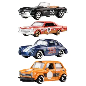 Hot Wheels Silver Series Die-Cast Fahrzeuge 1/64 Vintage 979J Sortiment (10)