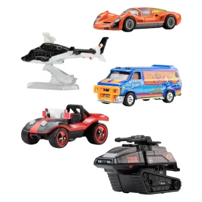 Hot Wheels Premium Die-Cast Fahrzeuge 1/64 Pop Culture 979Q Sortiment (10)
