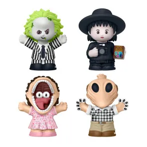 Beetlejuice Little People Collector Minifiguren 4er-Pack 7 cm