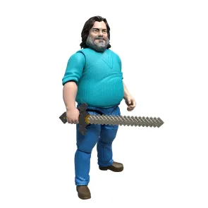 Ein Minecraft Film Actionfigur Steve 10 cm