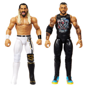 WWE Main Event Showdown Actionfiguren CM Punk vs Seth "Freakin" Rollins 2-Pack 15 cm