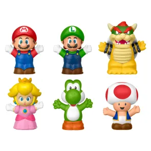 My Mario Little People Collector Minifiguren 6er-Pack 7 cm