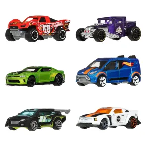 Hot Wheels Silver Series Die-Cast Fahrzeuge 6er-Pack 1/64 Legends