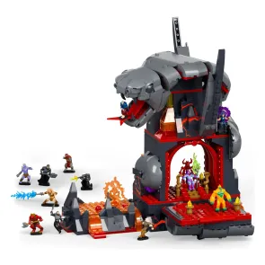 Masters of the Universe Mattel Brick Shop Bauset Snake Mountain
