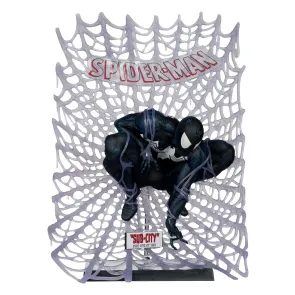 Marvel Collection PVC Statue 1/6 Spider-Man (Spider-Man #1)(Black Suit)(Chase) 15 cm