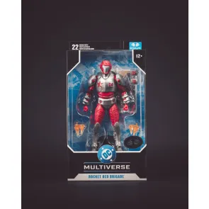 Justice League: Generation Lost DC Multiverse Actionfigur Rocket Red Brigade (Platinum Edition) 18 cm