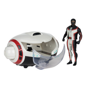 Superman (2025) DC Direct Super Powers Actionfigur mit Fahrzeug Mr. Terrific & T-Craft