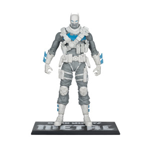 DC Multiverse Actionfigur The Grim Knight (Dark Nights Metal) (Black & White Accent Edition) (Gold Label) 18 cm