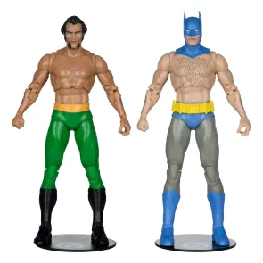 DC Multiverse McFarlane Elite Edition Actionfiguren 2er-Pack Batman vs Ra's al Ghul (Batman #244) (Gold Label) 18 cm