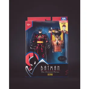 Batman: The Animated Series DC Direct Build-A Actionfigur Wave 7 Batman (Alternate Expressions) (Platinum Edition) 15 cm