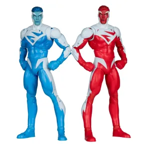 DC Multiverse Actionfiguren 2er-Pack Superman Blue vs. Superman Red (Gold Label) 18 cm