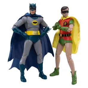 Batman Classic TV Series DC Multiverse McFarlane Collector Edition Actionfiguren 2er-Pack Batman und Robin 18 cm