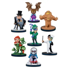 Batman: The Animated Series Q-Fig Deluxe Minifiguren 10 cm Wave 1 Sortiment (12)