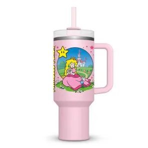 Super Mario Edelstahl-Trinkbecher Peach 1130 ml