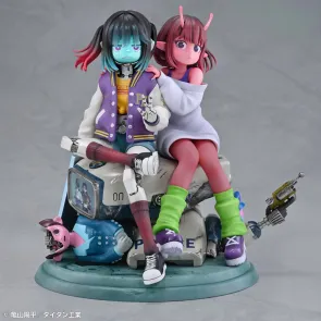 Milky Subway The Galactic Limited Express PVC Figuren 2er-Pack Chiharu & Makina 18 cm