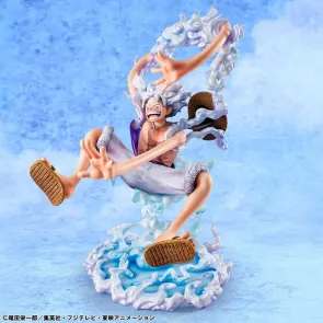 One Piece Portrait.Of.Pirates PVC Figur "Evolutionary History" Monkey D. Luffy "Gear Fifth" 26 cm