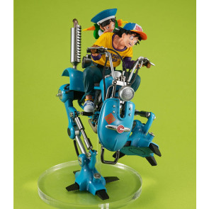 Dragonball Z Desktop Real McCoy EX PVC Diorama Son Goku & Son Gohan & Robot with two legs 20 cm