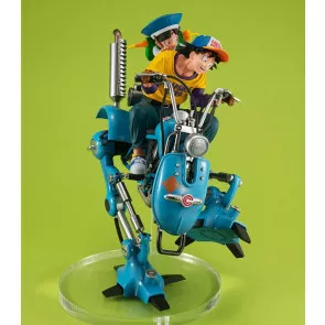 Dragonball Z Desktop Real McCoy EX PVC Diorama Son Goku & Son Gohan & Robot with two legs 20 cm