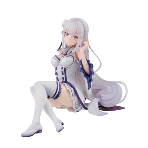 Re:ZERO Starting Life in Another World Melty Princess PVC Statue Emilia Palm Size 9 cm