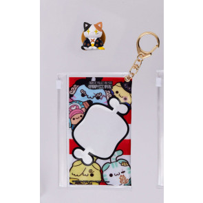 One Piece Mega Cat Project Nyan Piece Nyan! Sammelfigur mit Tasche Luffy 2025 Limited Edition 7 cm         