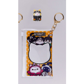 Naruto Shippuden Mega Cat Project Nyaruto Series Sammelfigur mit Tasche Naruto 2025 Limited Edition 7 cm        