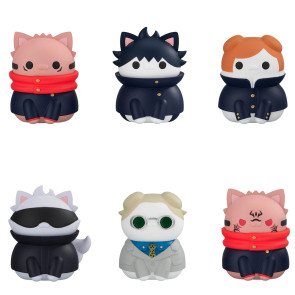 Jujutsu Kaisen Mega Cat Project Sammelfiguren Shibuya Incident Ver. 3 cm Sortiment (8)