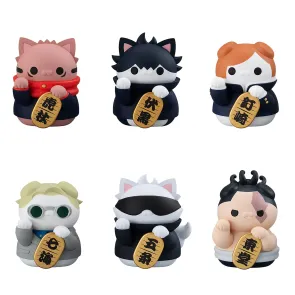 Jujutsu Kaisen Mega Cat Project Sammelfiguren Fortune Cats 7 cm Sortiment (6)    
