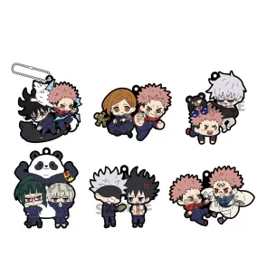 Jujutsu Kaisen Gummi-Anhänger 6 cm Sortiment Buddy Collection (6) 