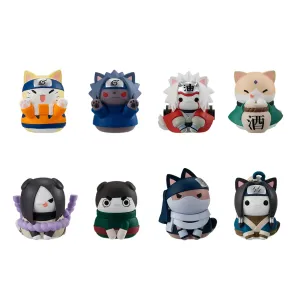 Naruto Shippuden Mega Cat Project Nyaruto! Sammelfiguren Come here Sasuke-kun 3 cm Sortiment (8)    