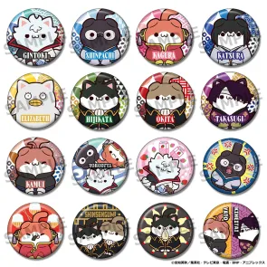 Gintama Mega Cat Project Nyantama! Ansteck-Buttons 3 cm Blind Box Sortiment (16)     