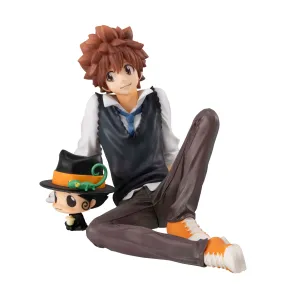 Katekyo Hitman Reborn! G.E.M. Serie PVC Statue Tsuna & Reborn Palm Size 9 cm               